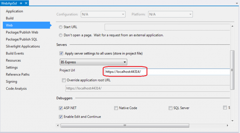 How to Enable HTTPS in Visual Studio - ASP.NET Hosting Tips & Guides