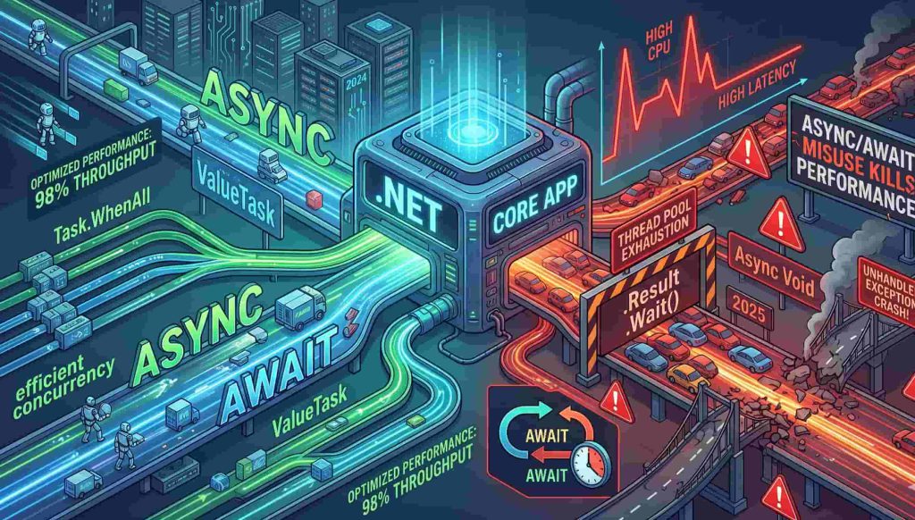 BANG! Async/Await Misuse That Quietly Slows Down Your .NET Core App ...